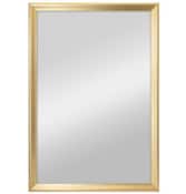 Wholesale - 23x34.25" LARA GOLD FRAMED MIRROR C/P1, UPC: 044021646113